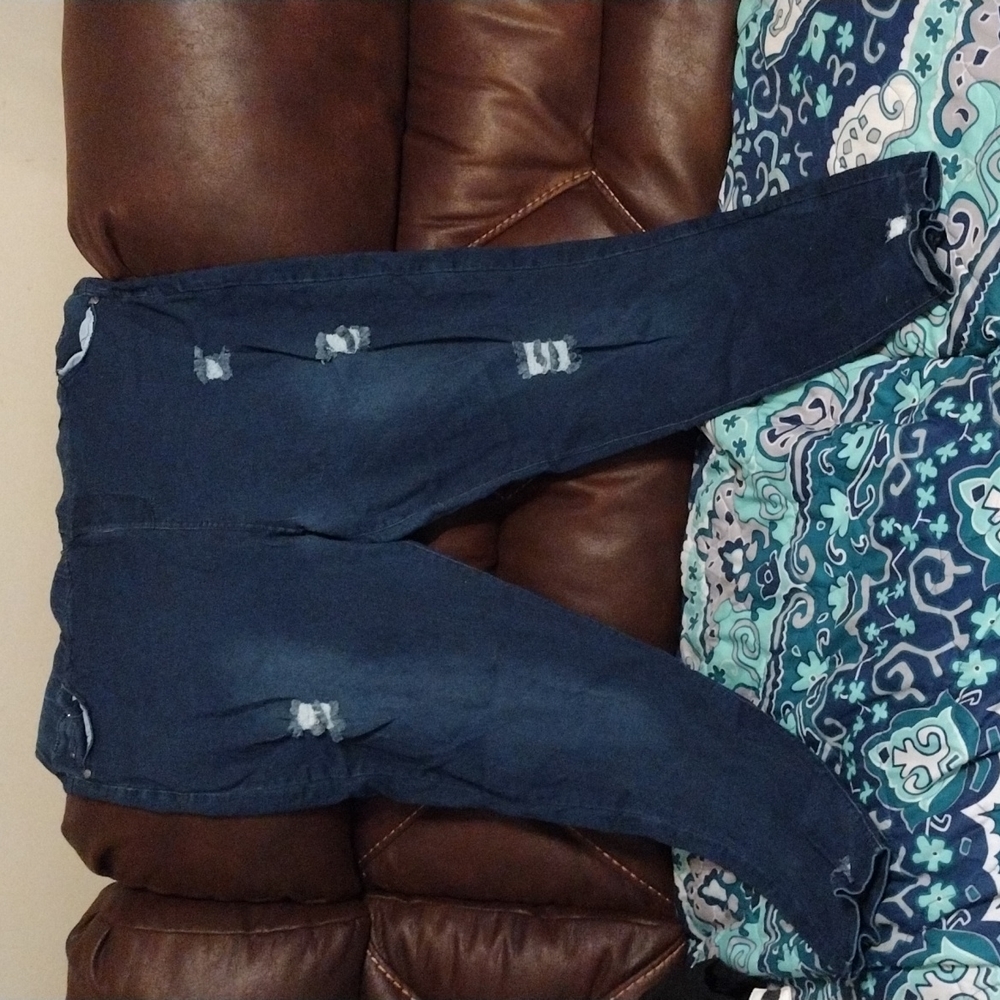 Extended plus size denim Jeggings